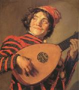 Jester with a Lute (mk05), Frans Hals